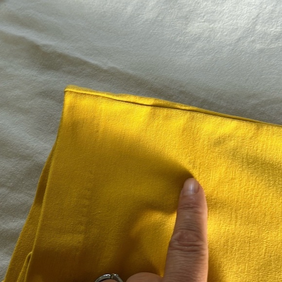 89th+Madison• Mustard Yellow Fall Women’s Midi Skirt, Size L - Picture 11 of 11